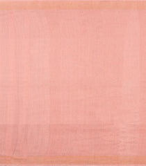 Taupe Handloom Tussar Silk Saree With Red Printed Motifs-TU3437