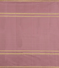 Dusty Pink Handloom Kanchipuram Silk Saree With Annam Motifs-KA15323