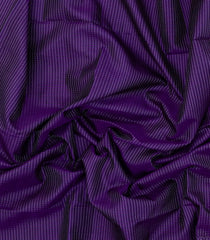 Violet Handloom Soft Silk Saree With Zari Stripes-SO4583