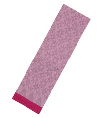 Dusty Pink Woven Rasipuram Cotton Saree With Floral Motifs-RA2660