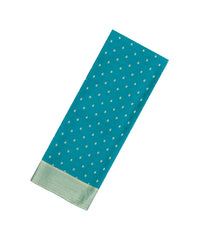 Cyan Woven Mysore Silk Saree With Floral Jaal Motifs-MS3574