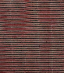 Crimson Woven Bengal Cotton Saree With Contrast Border-BG1899
