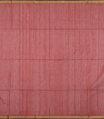 Red Handloom Maheswari Silk Cotton Saree With Buttas & Zari Border-SC4859