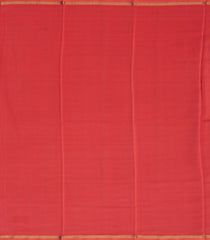 Peach Woven Mysore Crepe Pure Zari Silk Saree With Zari Stripes-MS3144
