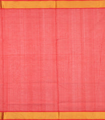 Sandal Handloom Silk Cotton Saree With Checks & Buttas-SC4730