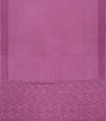Pink Printed Tussar Silk Saree With Stripes-TU3381