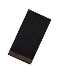 Black Handloom Tussar Silk Saree With Printed Horse Motifs -TU3207