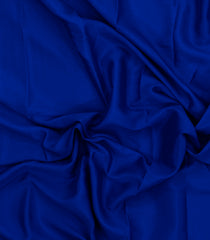 Blue Woven Mysore Silk Saree With Mango Border-MS3371
