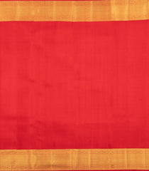 Maroon Handloom Kanchipuram Bridal Silk Saree With Zari Motifs-KA16274