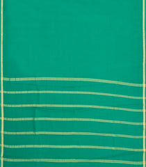 Aquamarine Woven Mysore Silk Saree With Mango Border-MS3368