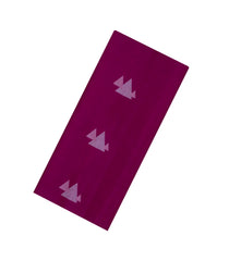 Magenta Handloom Soft Silk Saree With Triangle Buttas-SO4700