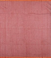 Red Handloom Maheswari Silk Cotton Saree With Buttas & Zari Border-SC4884