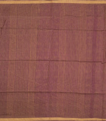 Magenta Woven Tussar Silk Saree With Floral Motifs & Contrast Border-TU3547