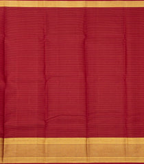 Crimson Handloom Kanchipuram Silk Saree With Zari Checks -KA14432
