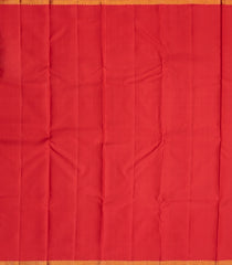 Cream Handloom Korvai Kanchipuram Silk Saree With Dotted Checks & Buttas-KA13194