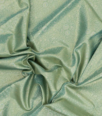 Aquamarine Woven Tissue Silk Saree With Floral Zari Motifs-KA15569