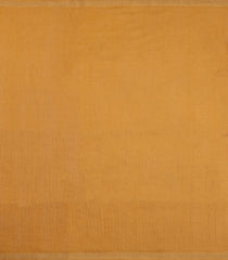 Oil Mustard Woven Tussar Silk Saree With Stripes & Zari Border-TU3492