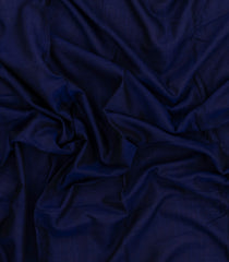 Dark Blue Woven Chirala Cotton Saree With Narayanapet Border-CR1467