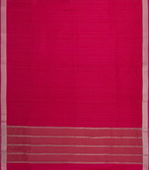 Pink Printed Synthetic Tussar Silk Saree With Zari Stripes & Border -SY0089