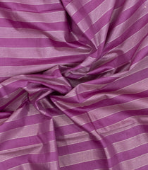 Lilac Woven Art Bhagalpur Cotton Saree With Thread & Zari Stripes-SY0269