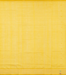 Yellow Handloom Silk Cotton Saree With Buttas & Zari Border-SC4661