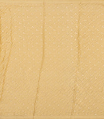Sandal Woven Synthetic Brasso Saree With Printed Floral Motifs-BL4906