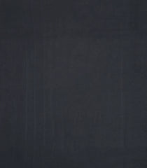 Black Printed Pure Silk Saree With Floral Motifs-PS0838