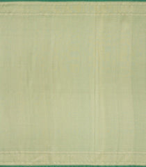 Green Handloom Organza Soft Silk Saree With Floral Motifs-SO4125