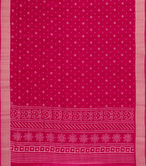 Crimson Woven Synthetics Dola Silk Saree With Zari Border-BL5271
