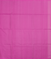 BubbleGum Pink Handloom Soft Silk Saree With Zari Stripes-SO4582