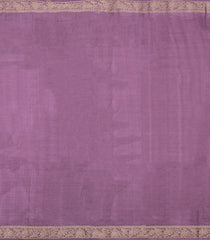 Lilac Woven Tussar Silk Saree With Floral Buttas-TU3424