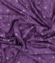 Lavender Woven Synthetics Dola Silk Saree With Zari Border-BL5269