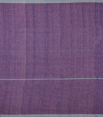 Lilac Handloom Bengal Cotton Saree With Buttas & Contrast Border-BG1972
