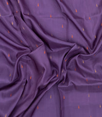 Lilac Handloom Uppada Silk Saree With Meena Buttas-UP0420