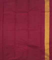 Maroon Handloom Kanchipuram Silk Saree With Buttas-KA16370