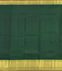 Peach Handloom Tissue Kanchipuram Silk Saree With Floral Motifs-KA16608