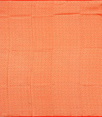 Orange Woven Pure Organza Silk Saree With Stripes-KS1124
