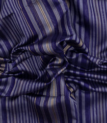 Lilac Woven Kora Soft Silk Saree With Dotted Stripes-SO4743
