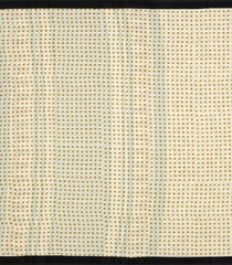 Cream Printed Jaipur Cotton Saree With Floral Motifs-JC1880