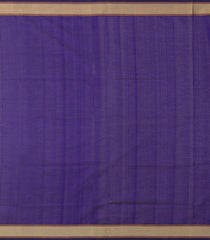 Blue Handloom Silk Cotton Saree With Buttas -SC4259