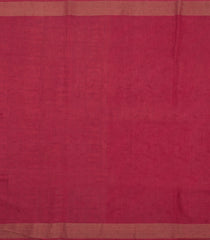 Pink Printed Tussar Silk Saree With Stripes & Printed Pallu-TU3652