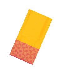 Mustard Handloom Soft Silk Saree With Zari Buttas-SO4718