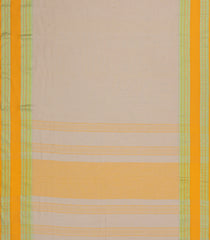 Taupe Woven Bengal Cotton Saree With Contrast Border-BG1755