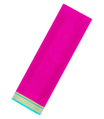 Hot Pink Woven Mysore Silk Saree With Contrast Border-MS3654