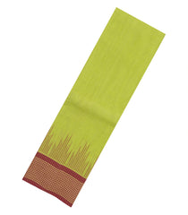 Light Green Handloom Rasipuram Cotton Saree With Contrast Border-RA2581