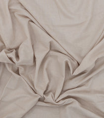 Taupe Woven Bengal Cotton Saree With Pink Border-BG1540