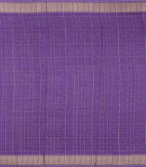 Lilac Printed Synthetic Moss Chiffon Saree With Checks-BL5732
