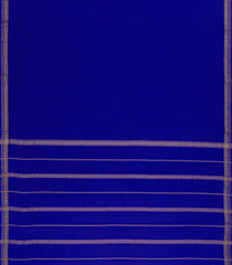 Blue Woven Mysore Silk Saree With Pure Zari Border-MS3293
