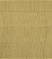 Taupe Woven Synthetic Manipur Silk Saree With Mustard Printed Bird Motifs-BL4949