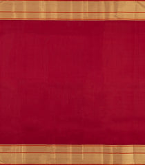 Cream Handloom Korvai Kanchipuram Silk Saree With Zari Stripes-KA16587